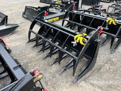 All-Star E-Series 72 in Skid Steer Root Rake