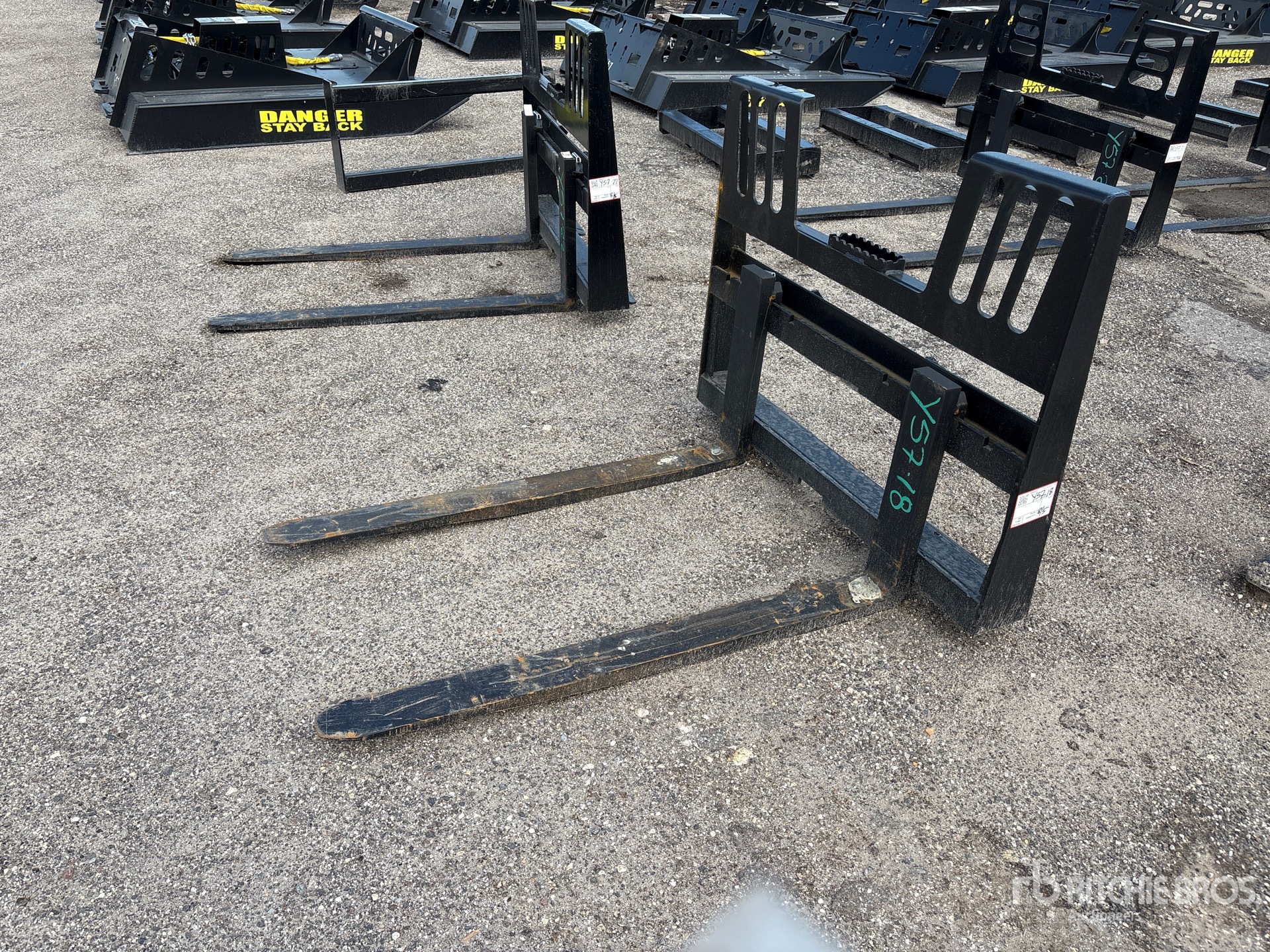 All-Star Skid Steer Forks (Unused)