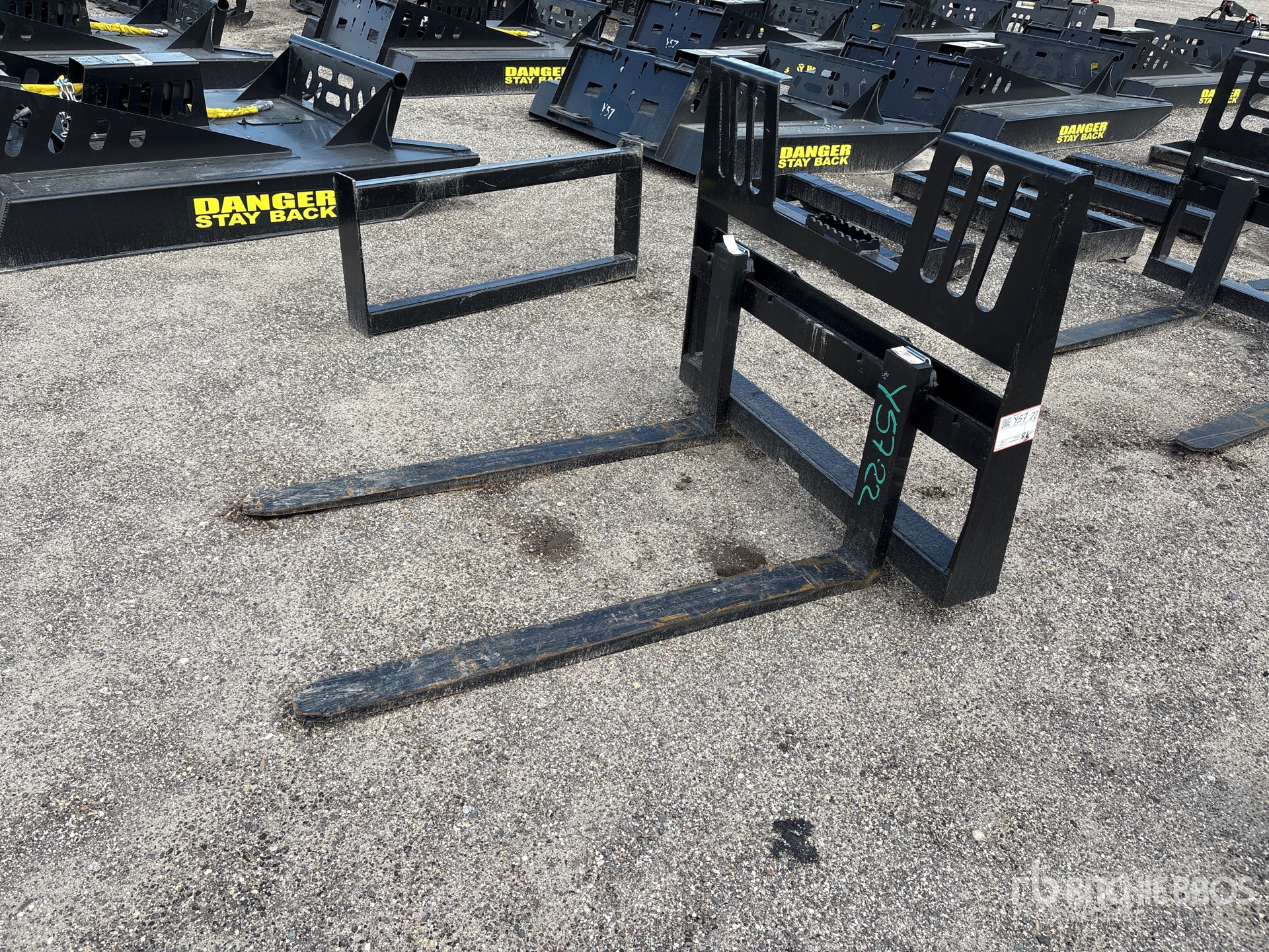 All-Star Skid Steer Forks (Unused)