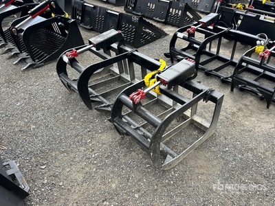 All-Star E-Series 68 in Root Skid Steer Grapple