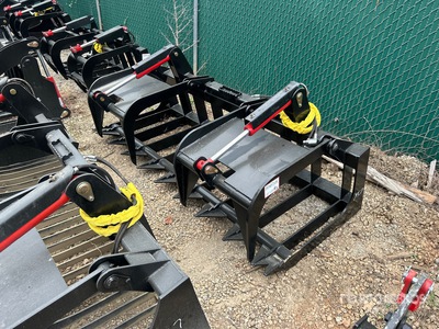 All-Star 84 in Skid Steer Root Rake Grapple