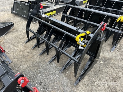 Mid-State 68 In Skid Steer Root Rake