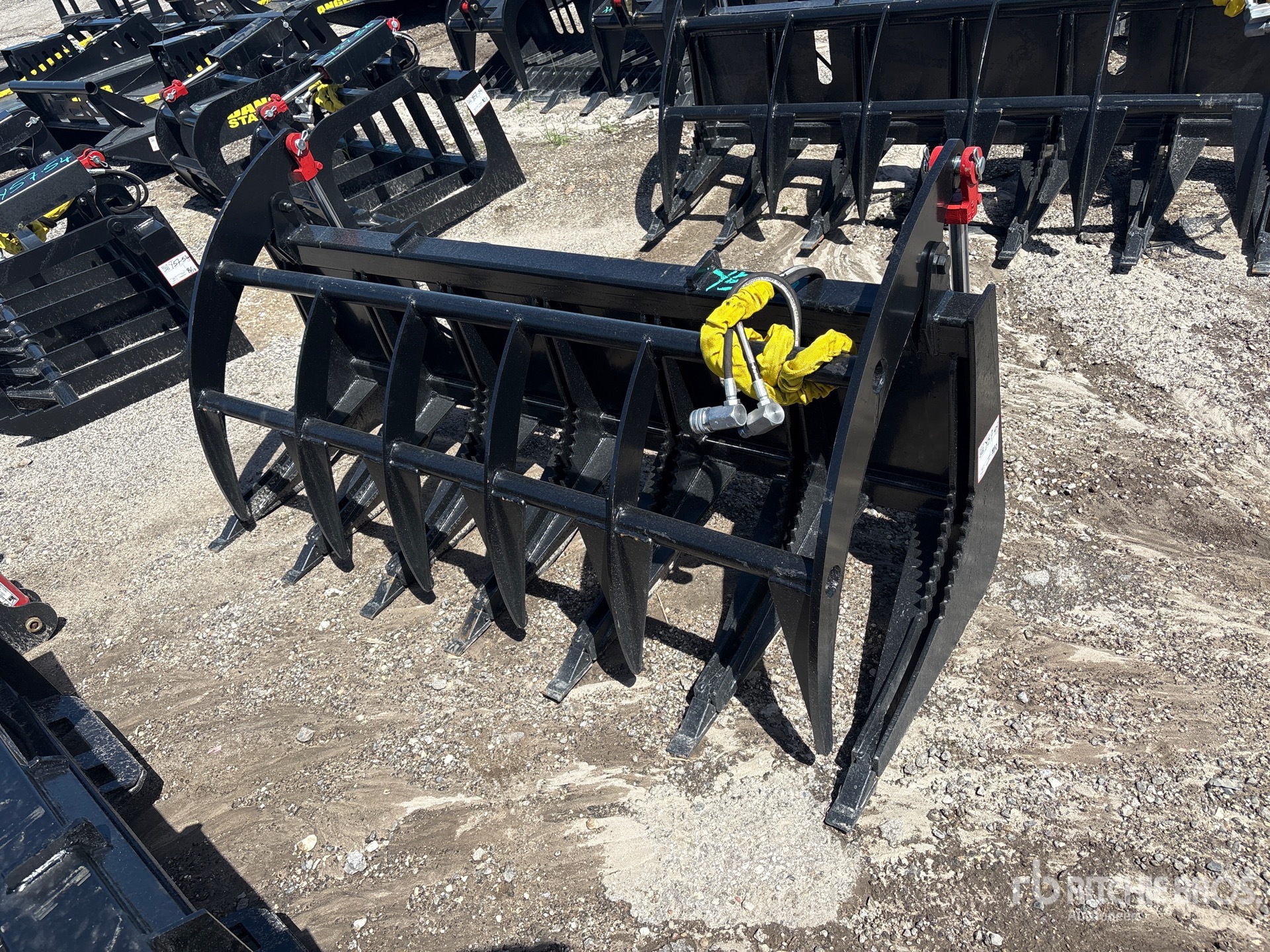 All-Star 72 In E-Series Skid Steer Root Rake (Unused)