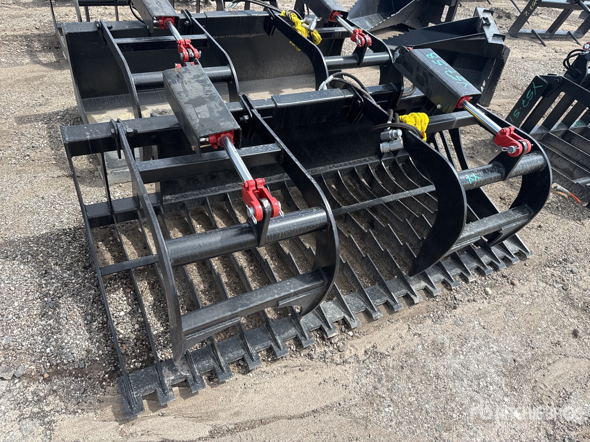 All-Star 72 in Q/C Rock Skid Steer Grapple (Unused)