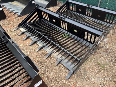 All-Star 84 in Rock Skid Steer Bucket
