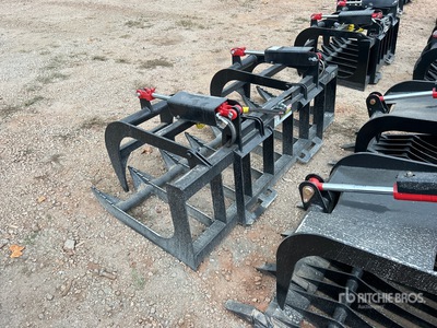 All-Star 78 in Skid Steer Root Rake Grapple