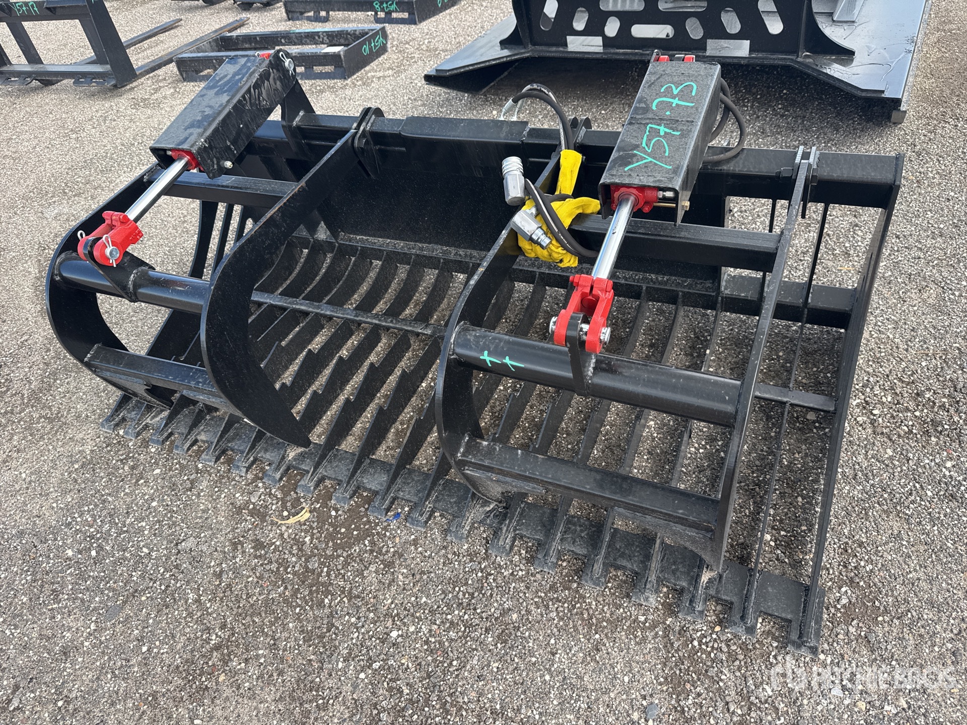 All-Star 72 in Q/C Rock Skid Steer Grapple (Unused)