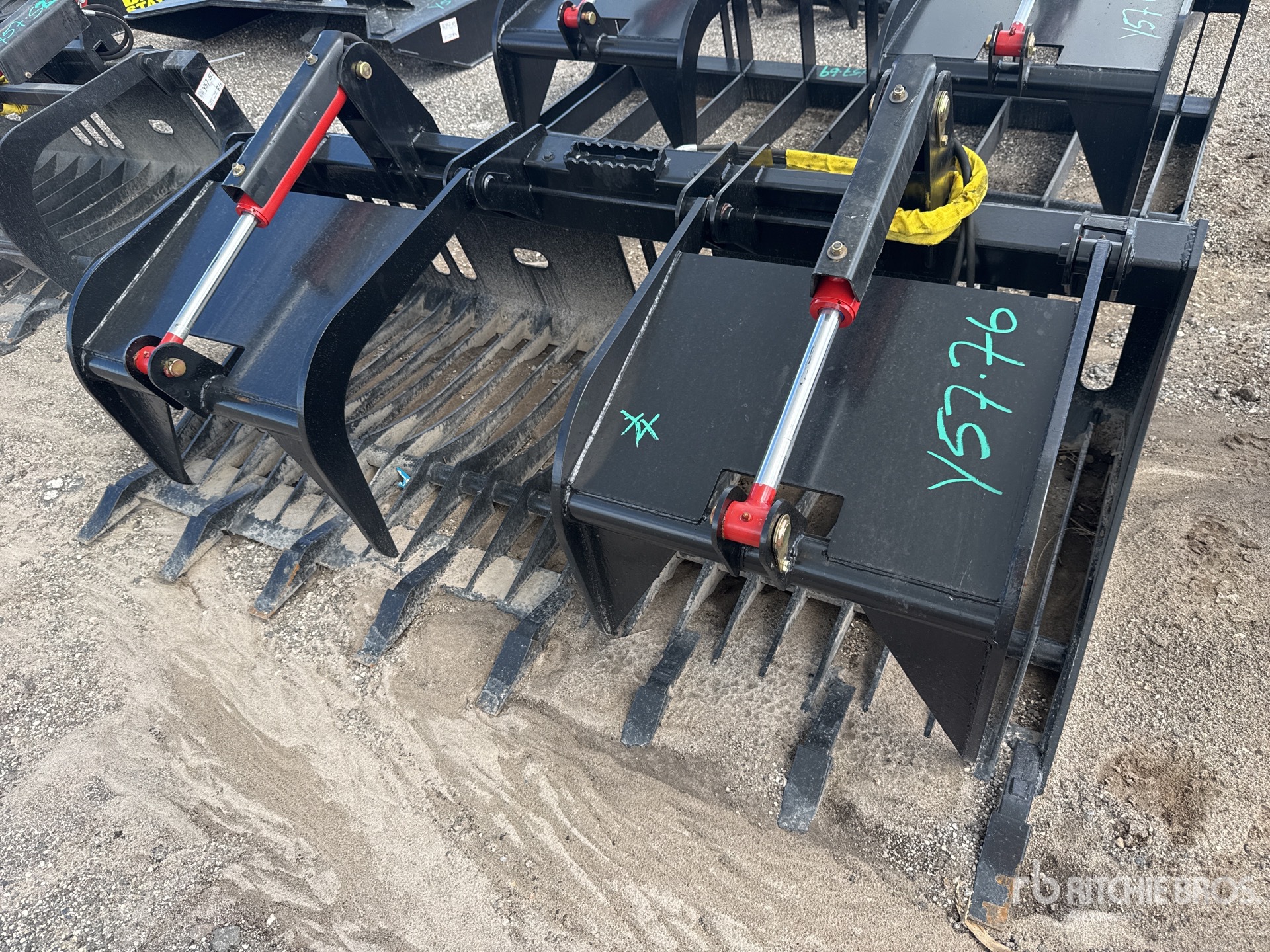 All-Star 80 in Q/C Skeleton Skid Steer Grapple (Unused)
