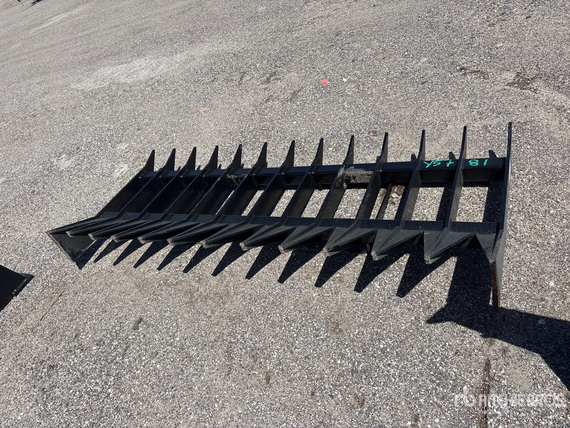 All-Star 84 in Skid Steer Landscape Rake (Unused)