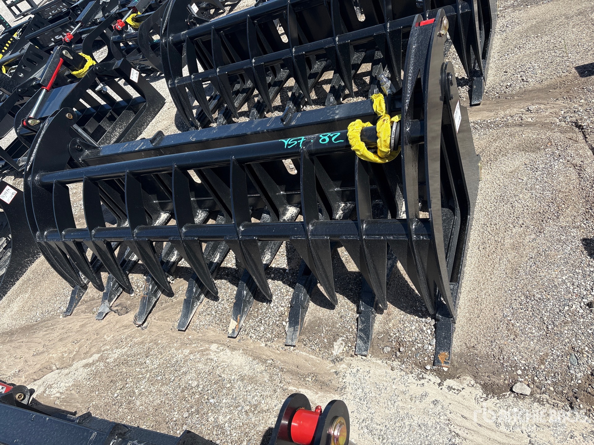 All-Star 84 In Skid Steer Root Rake (Unused)