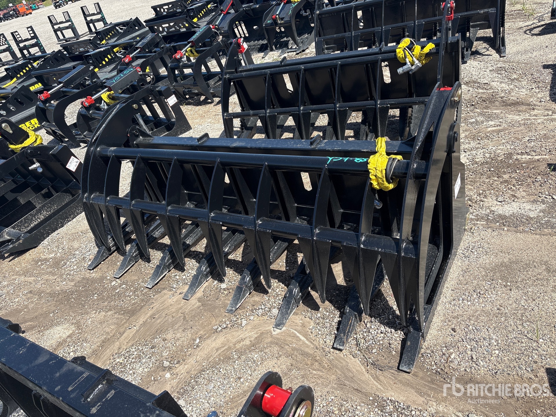 All-Star 84 In Skid Steer Root Rake (Unused)