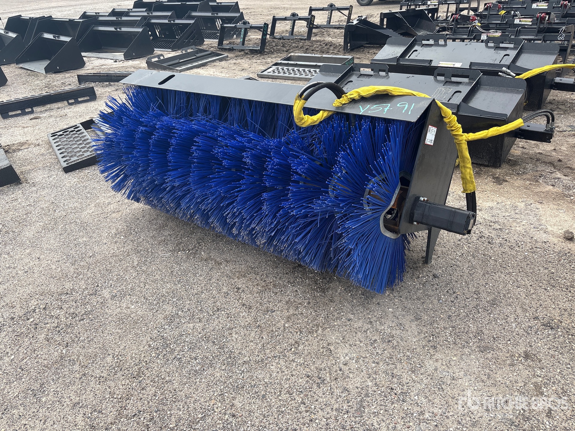 All-Star 72 In Skid Steer Broom (Unused)