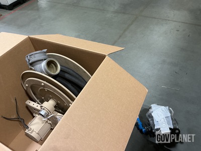 (1) Hose Reel Assembly, (1) Non-Powered Valve & (2) Pipe Elbow Fittings