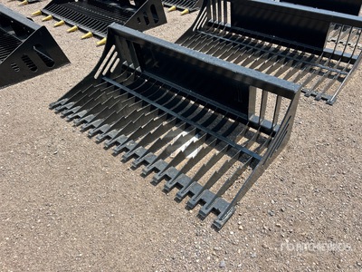 All-Star 72 In Skeleton Skid Steer Bucket
