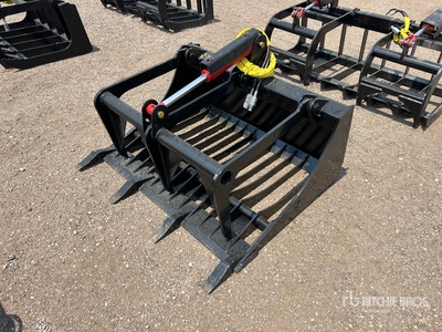 All-Star 48 in Rock Skid Steer Grapple