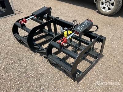 All-Star 60 in Root Skid Steer Grapple Bucket