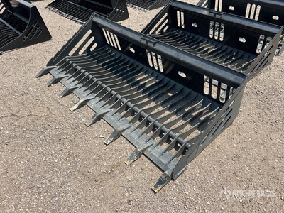 Mid-State 84 in Skeleton Skid Steer Bucket