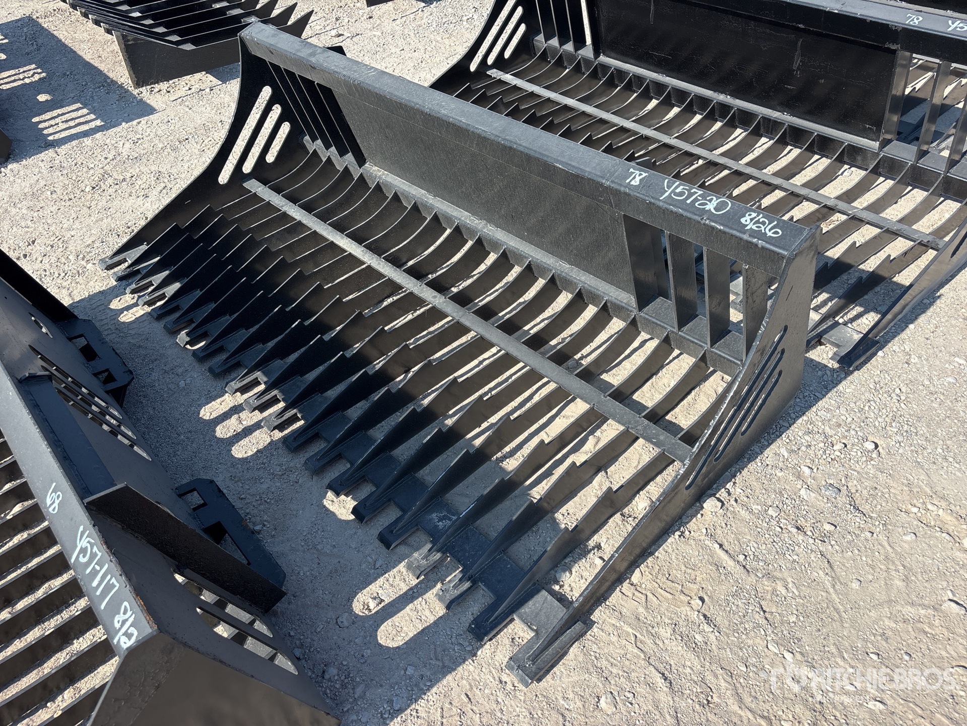 All-Star 78 in Rock Skid Steer Bucket (Unused)
