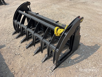 All-Star 74 in Skid Steer Root Rake (Unused)