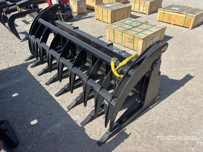 All-Star 84 in Skid Steer Root Rake (Unused)