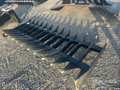 All-Star 84 in Skid Steer Root Rake (Unused)