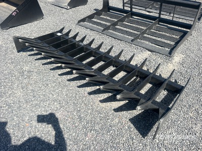All-Star 84 in Skid Steer Root Rake (Unused)