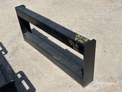 All-Star Skid Steer Attachment Mounting Plate (Unused)