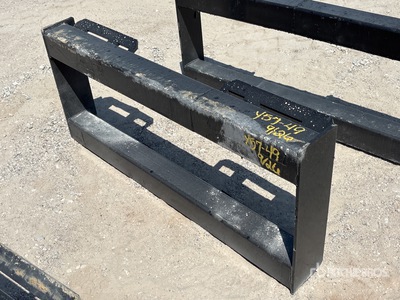 All-Star Skid Steer Attachment Mounting Plate (Unused)