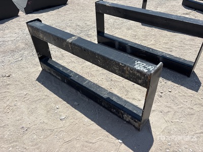 All-Star Skid Steer Attachment Mounting Plate (Unused)
