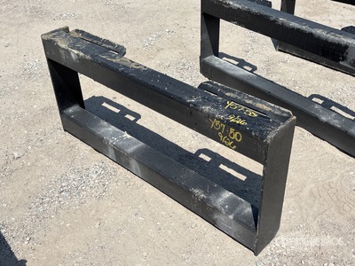 All-Star Skid Steer Attachment Mounting Plate (Unused)