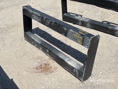 All-Star Skid Steer Attachment Mounting Plate (Unused)