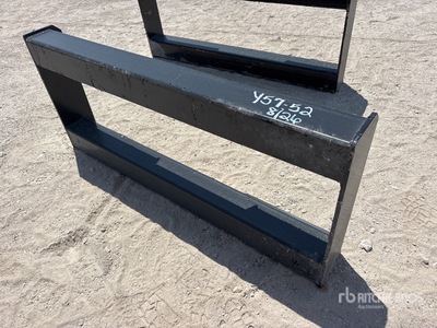 All-Star Skid Steer Attachment Mounting Plate (Unused)