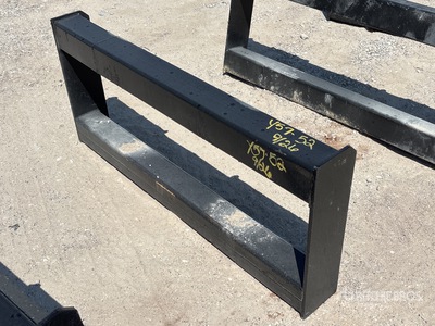 All-Star Skid Steer Attachment Mounting Plate (Unused)