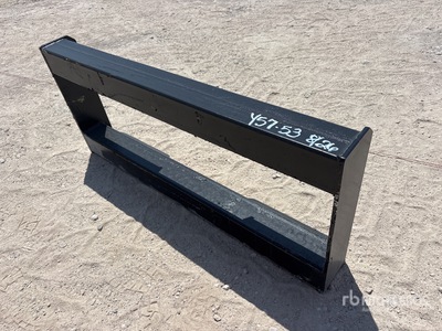All-Star Skid Steer Attachment Mounting Plate (Unused)