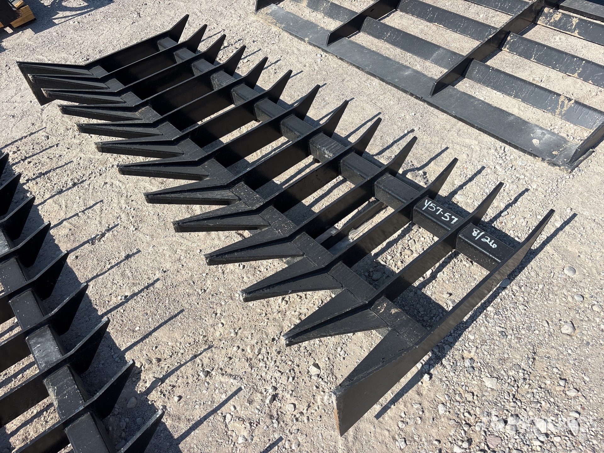 All-Star 84 in Skid Steer Landscape Rake (Unused)