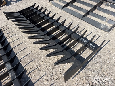 All-Star 84 in Skid Steer Landscape Rake (Unused)