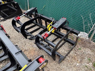 All-Star 72" Root Grapple Bucket Skid Steer Grapple