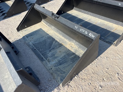 Mid-State 74 in Low Profile Skid Steer Bucket (Unused)
