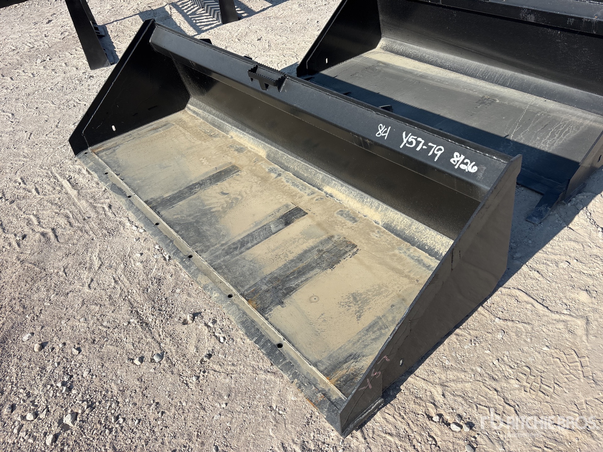 Mid-State 84 in Low Profile Skid Steer Bucket (Unused)