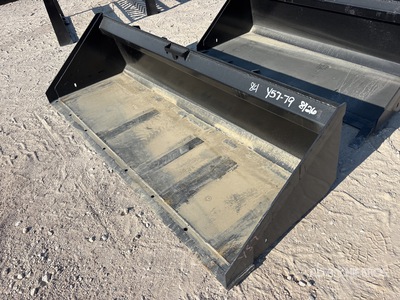 Mid-State 84 in Low Profile Skid Steer Bucket (Unused)