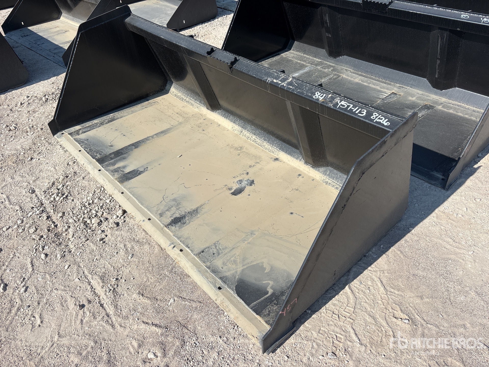 84 in Q/C General Purpose Skid Steer Bucket (Unused)