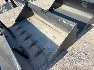 All-Star 74 in Low Pro w/Teeth Skid Steer Bucket (Unused)