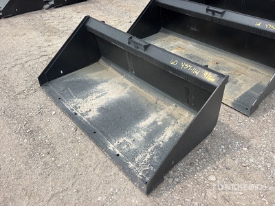 All-Star 60 in Low Profile Skid Steer Bucket (Unused)