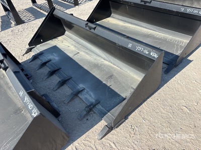All-Star 84 in Low Pro w/Teeth Skid Steer Bucket (Unused)
