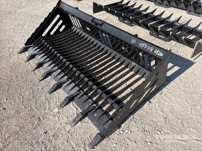 All-Star 80 in Q/C Skeleton Skid Steer Bucket (Unused)