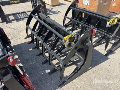 All-Star 72 in E-Series Skid Steer Root Rake (Unused)