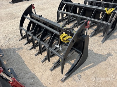 All-Star 72 in E-Series Skid Steer Root Rake (Unused)