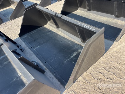 Mid-State 78 in Snow & Litter Skid Steer Bucket (Unused)