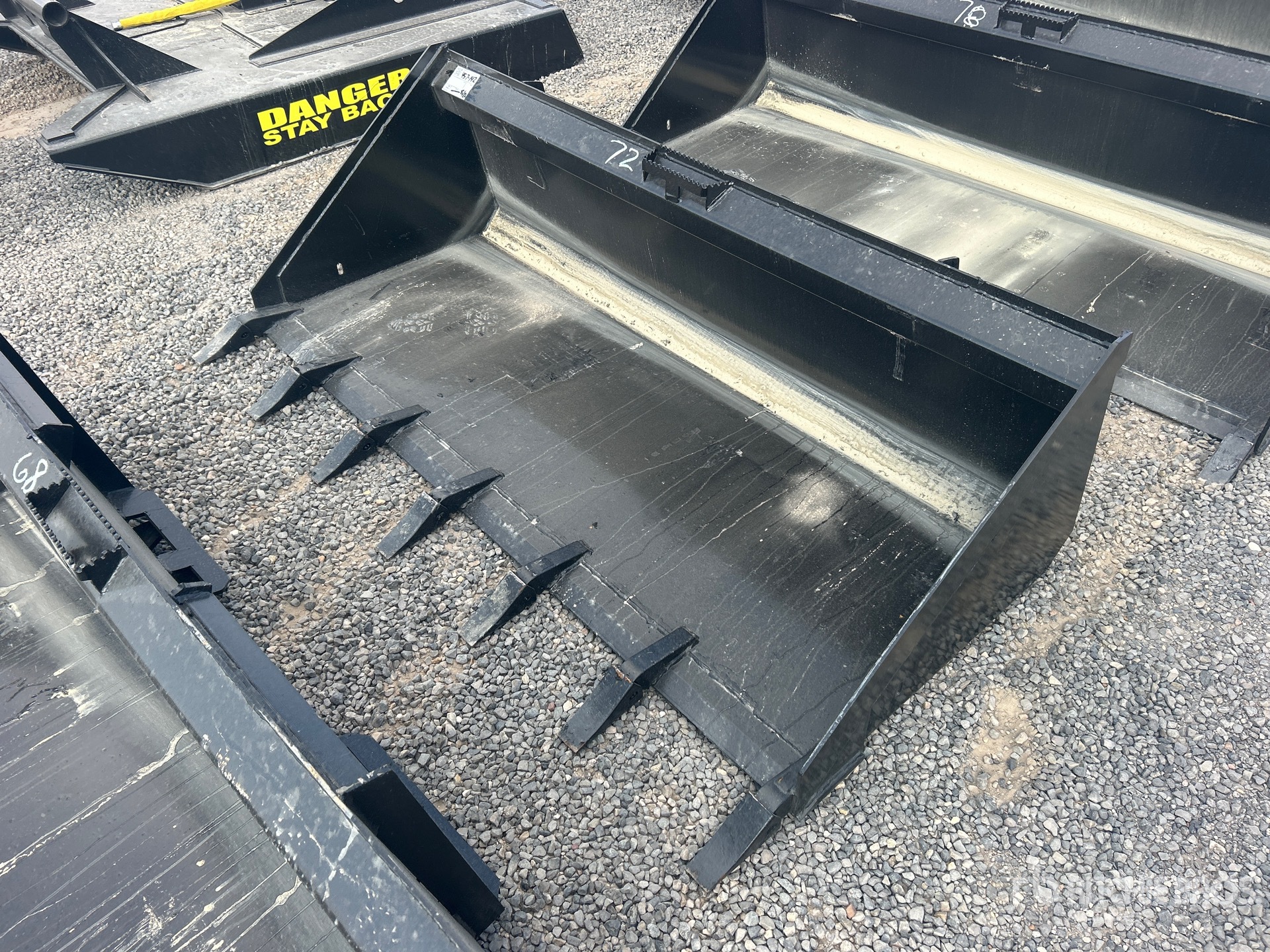 72 in Skid Steer Bucket (Unused)