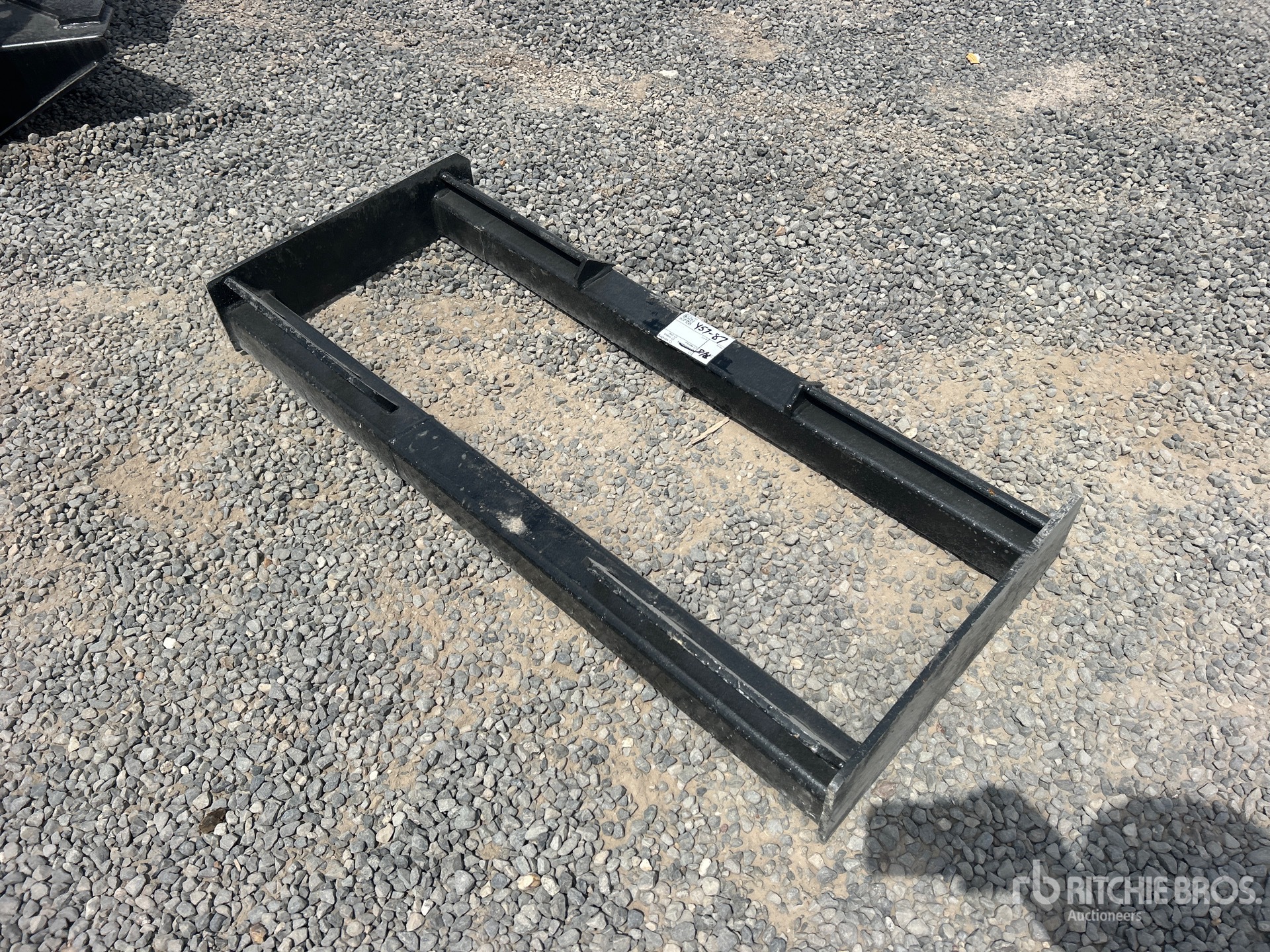 All-Star Skid Steer Attachment Mounting Plate (Unused)